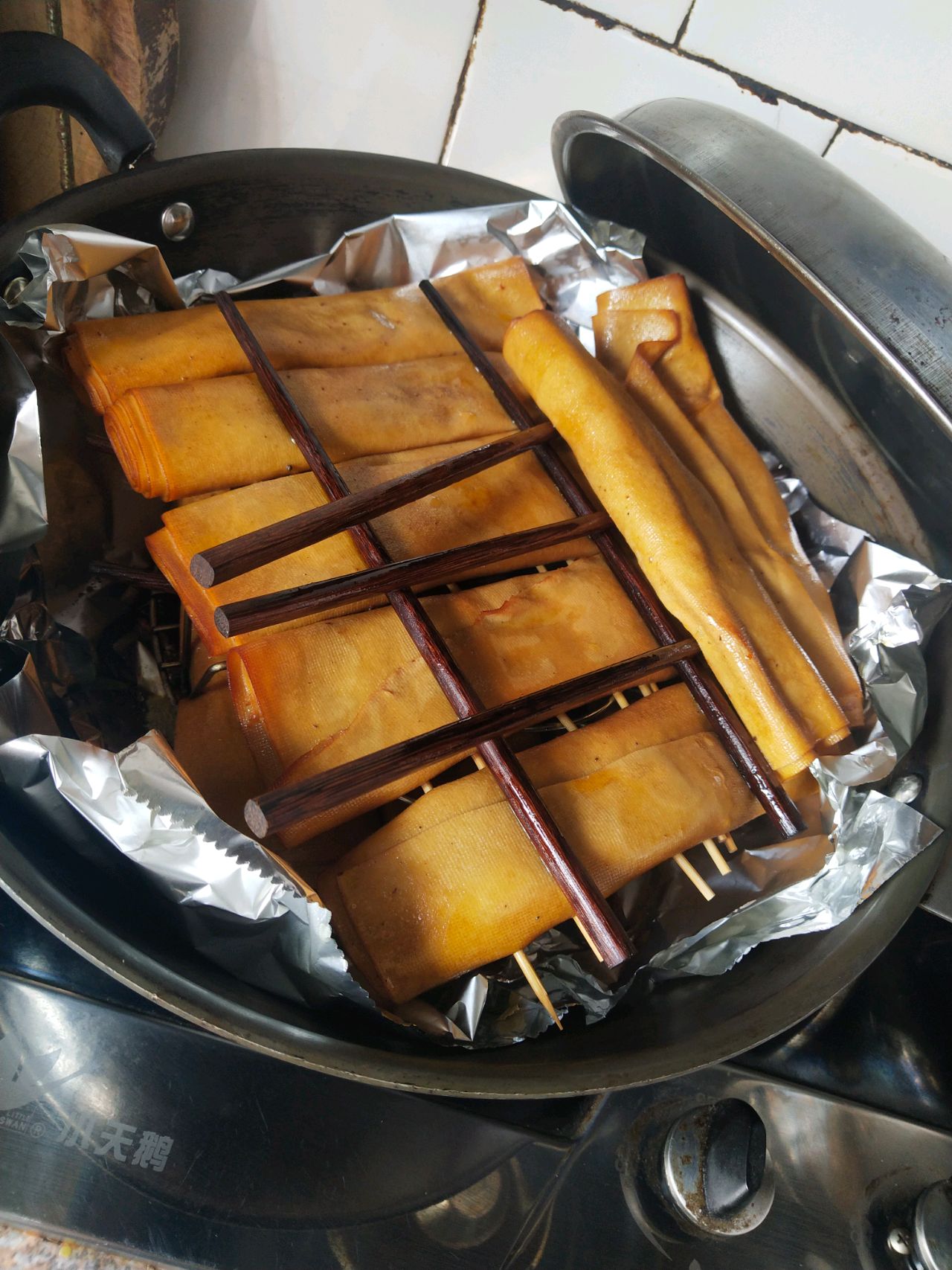 东北熏豆皮