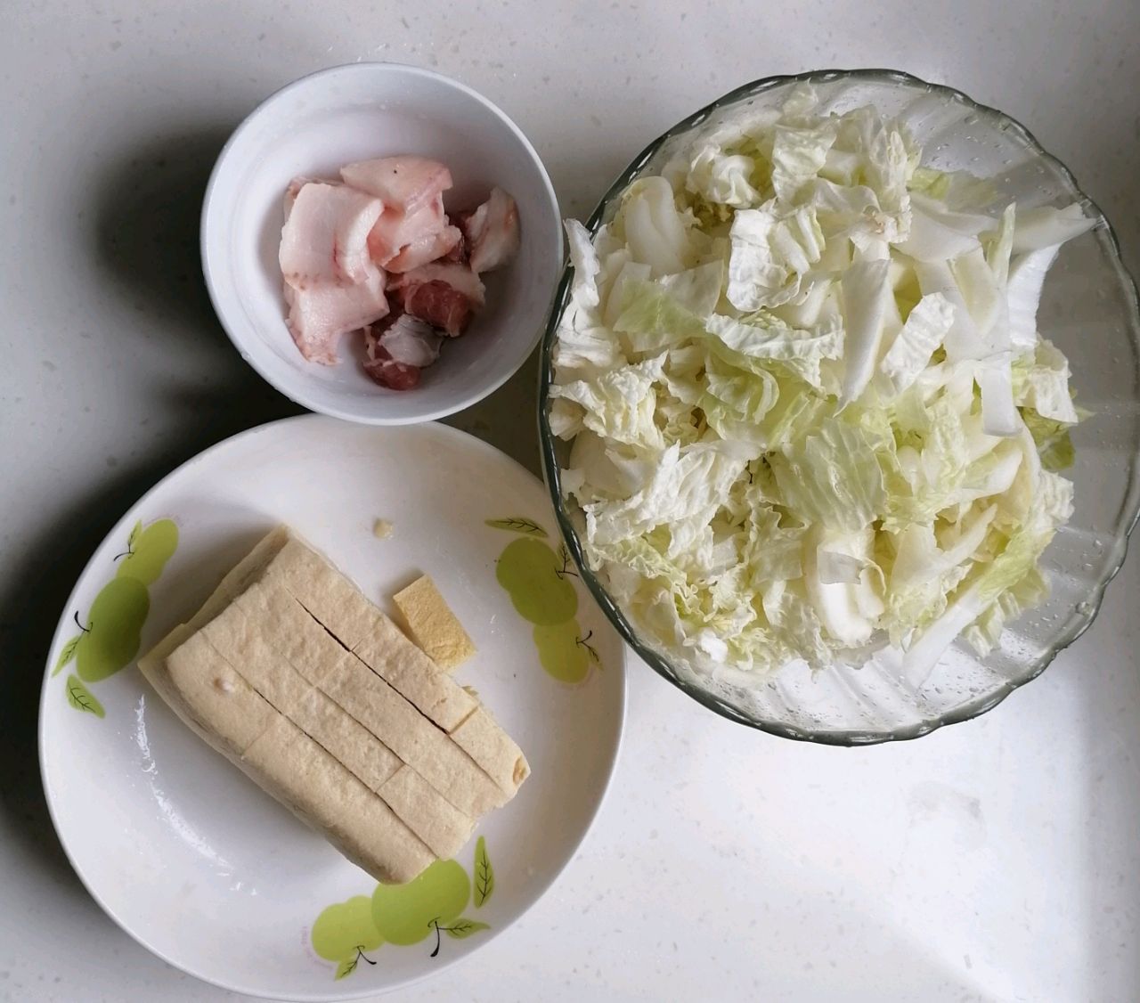 冻豆腐炖白菜