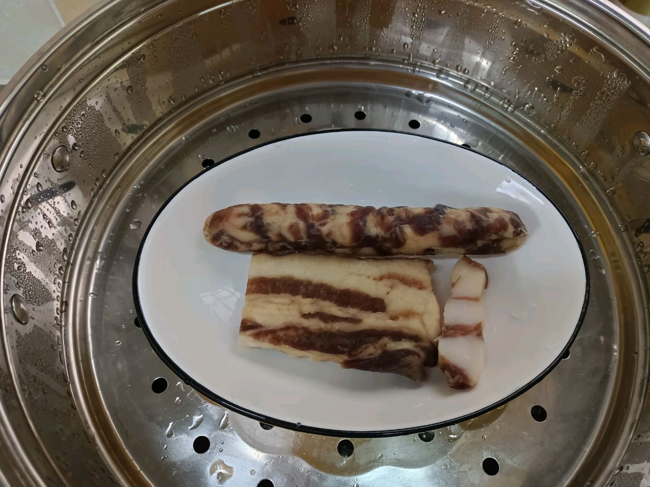 冬豆腊味糯米饭