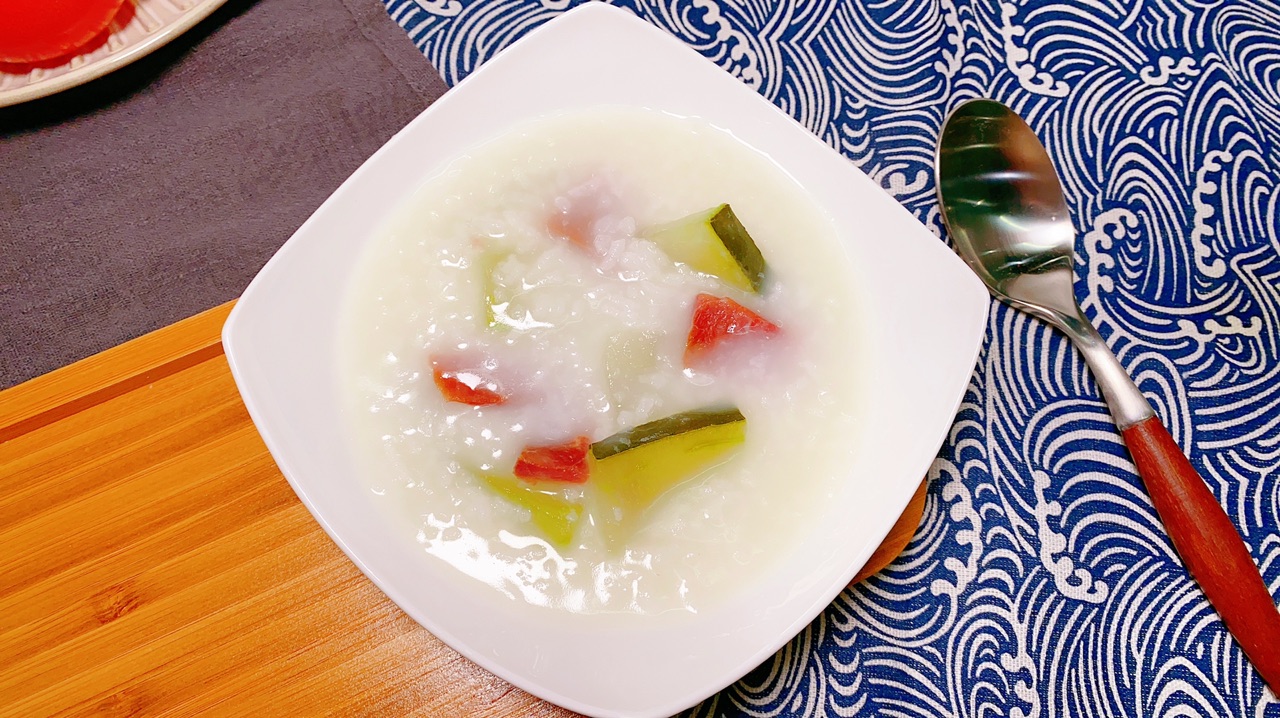 冬瓜火腿粥、敲好吃