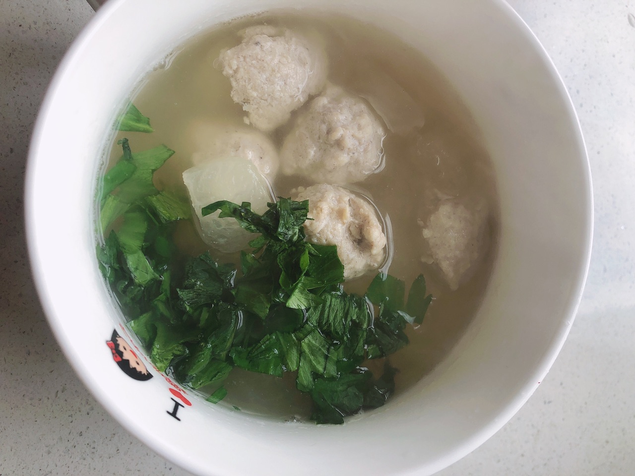 冬瓜鸡胸肉丸子汤