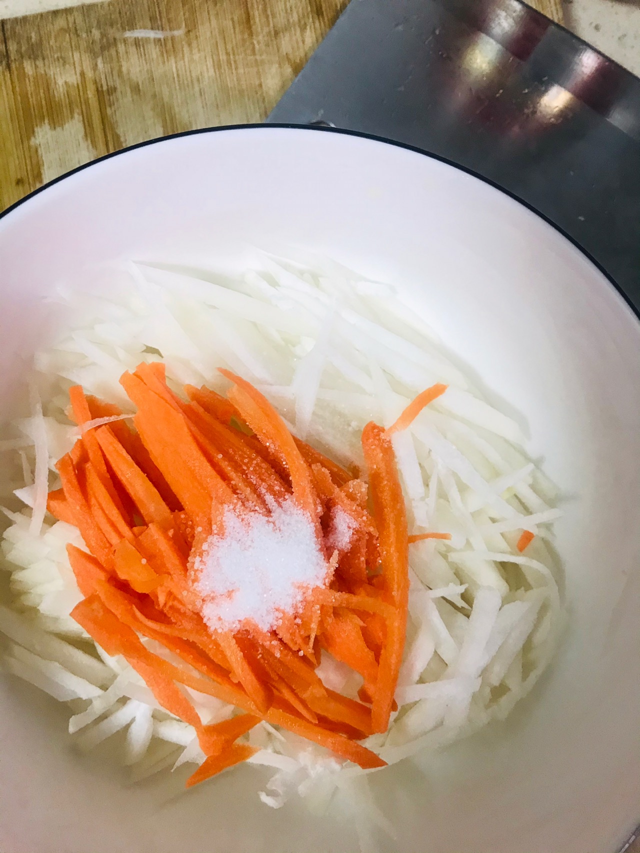 冬季简易晚餐之萝卜饼