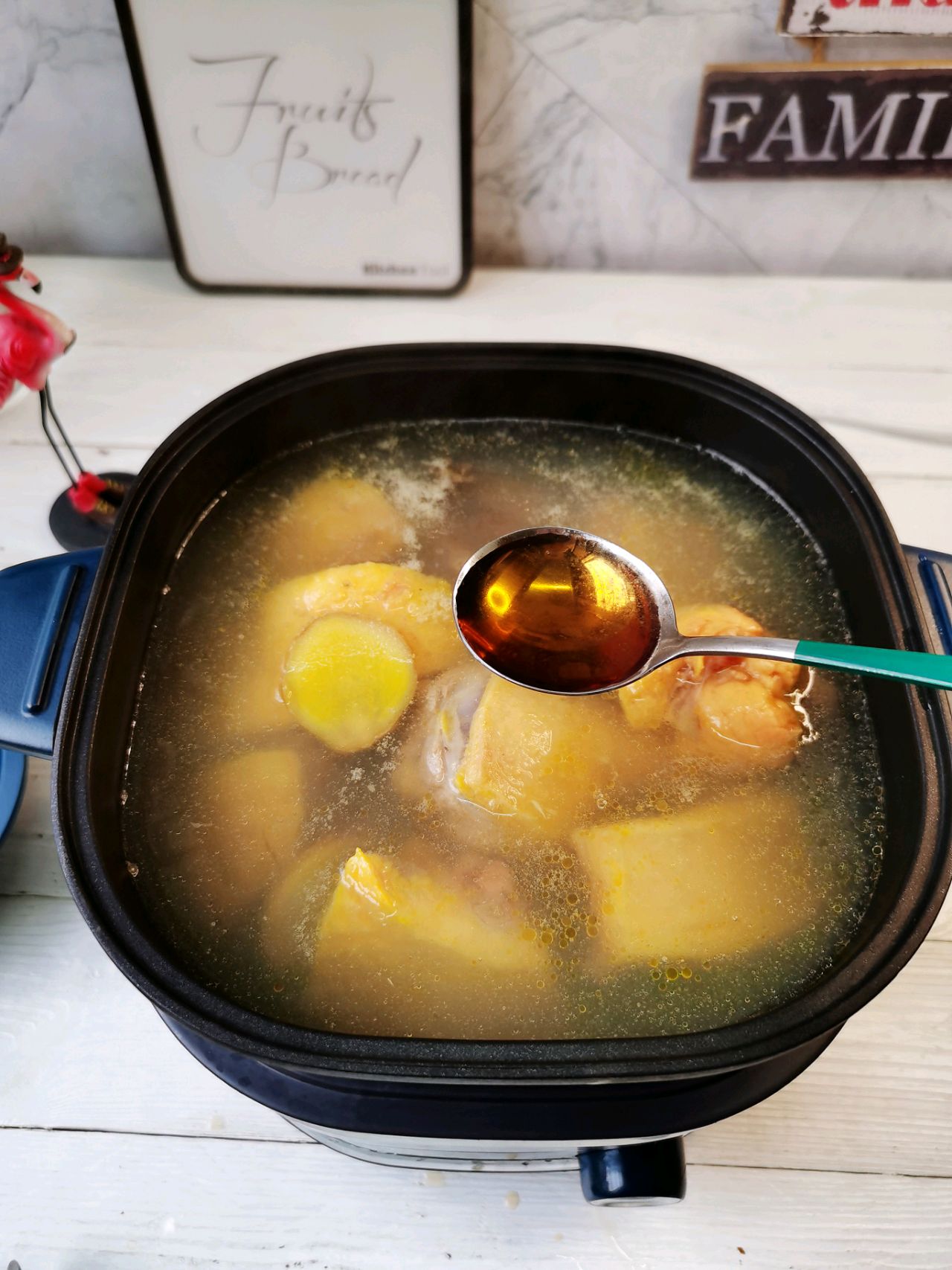 冬季暖锅～鸭汤白菜锅