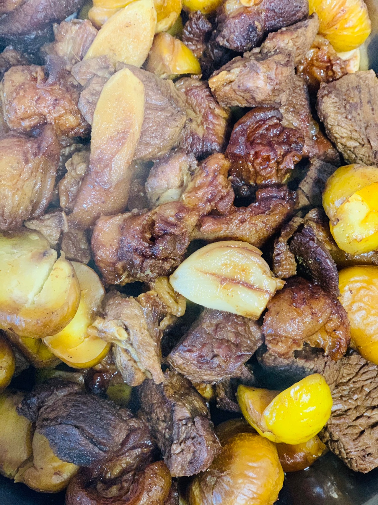 冬季暖心 | 板栗炖羊肉