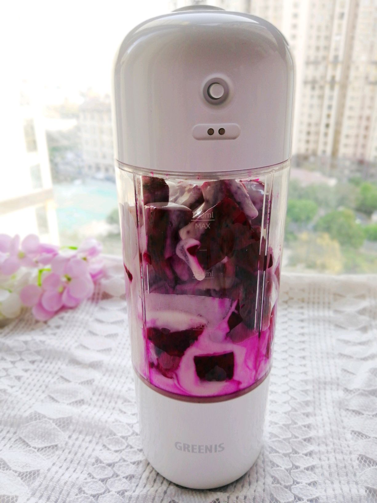 ☃️冬日晨间的小美好火龙果酸奶燕麦杯