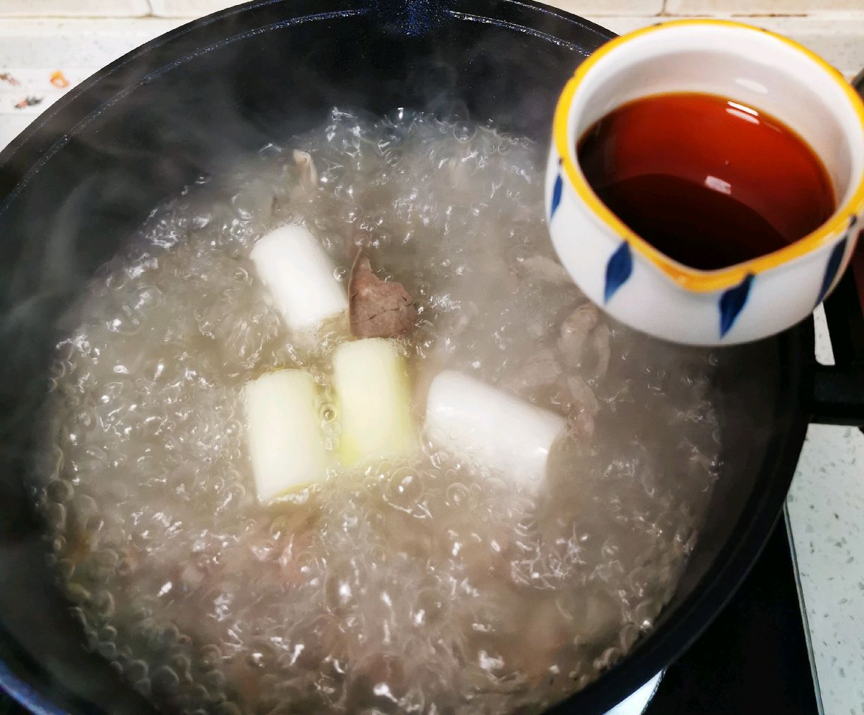 冬日进补—羊杂汤