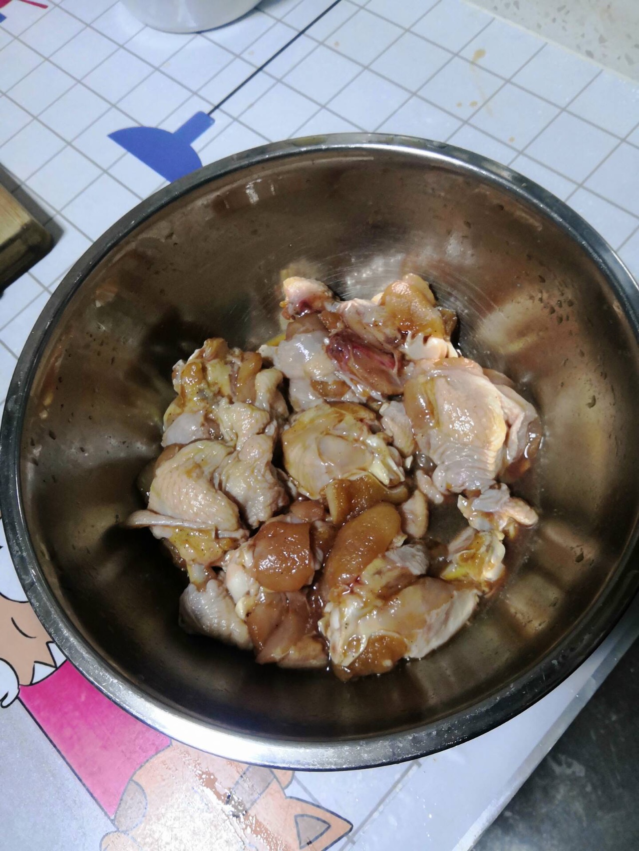 冬日里的脆烤鸡翅根