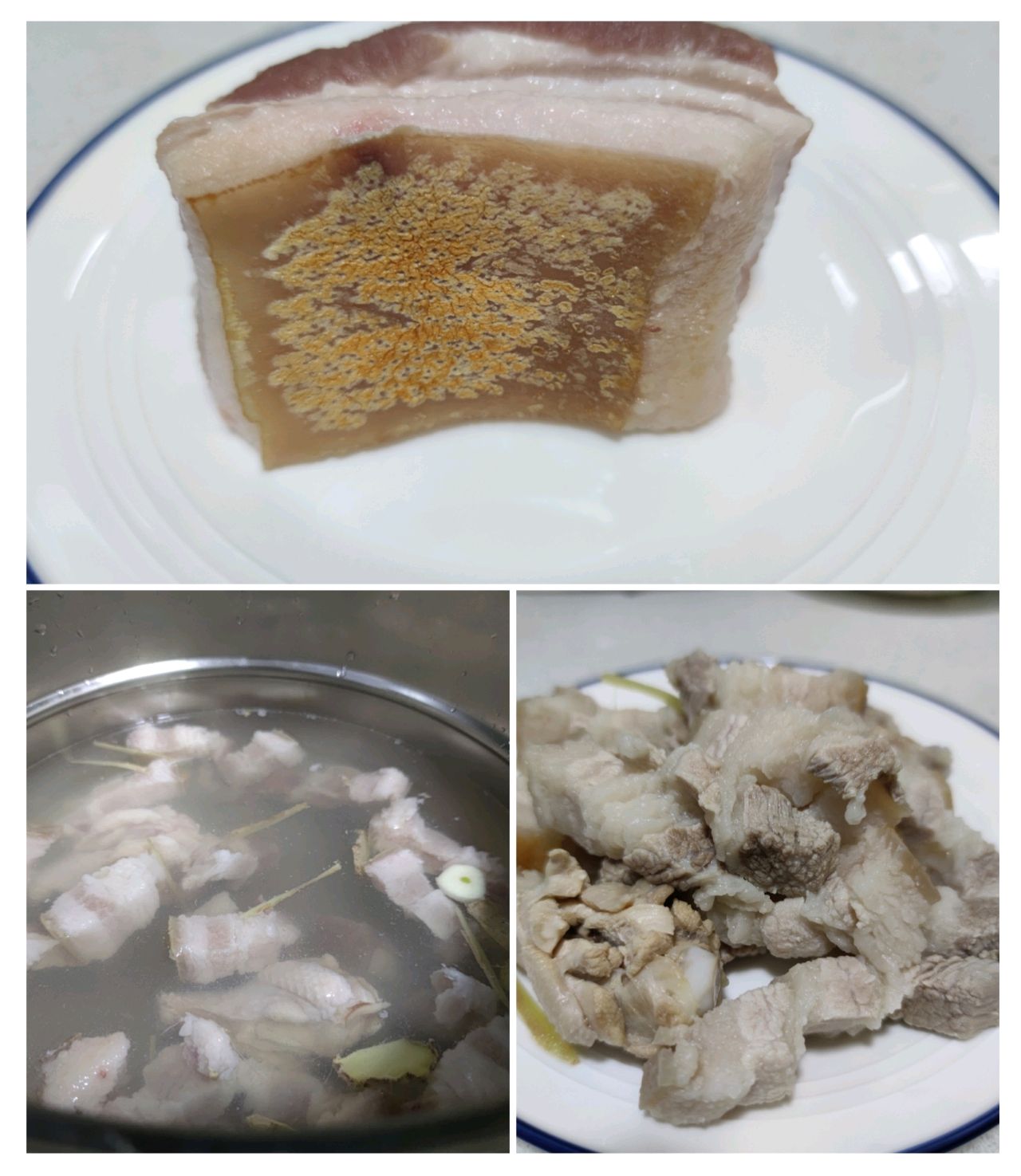 冬日绿豆炖肉汤