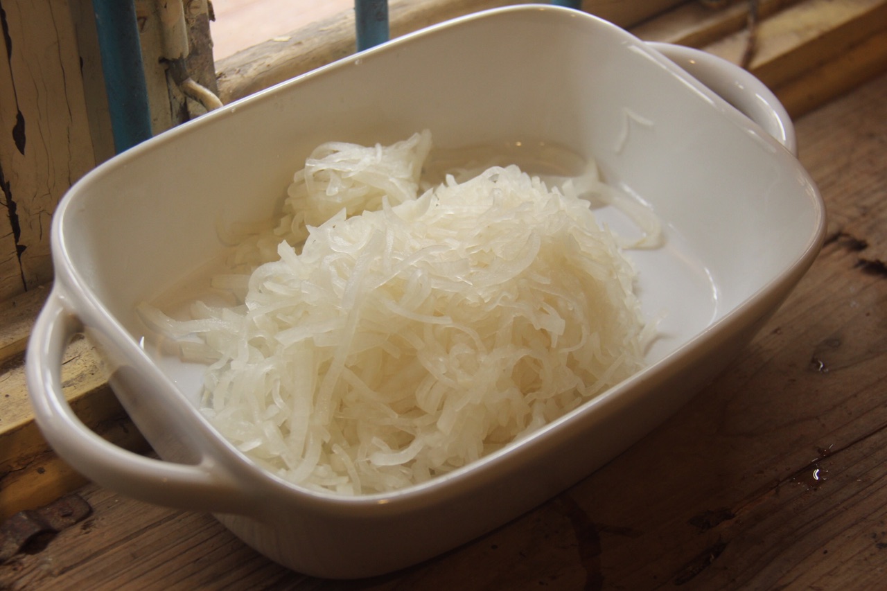 冬日小食——炸萝卜丸子～
