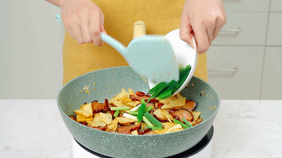 冬笋炒腊肉