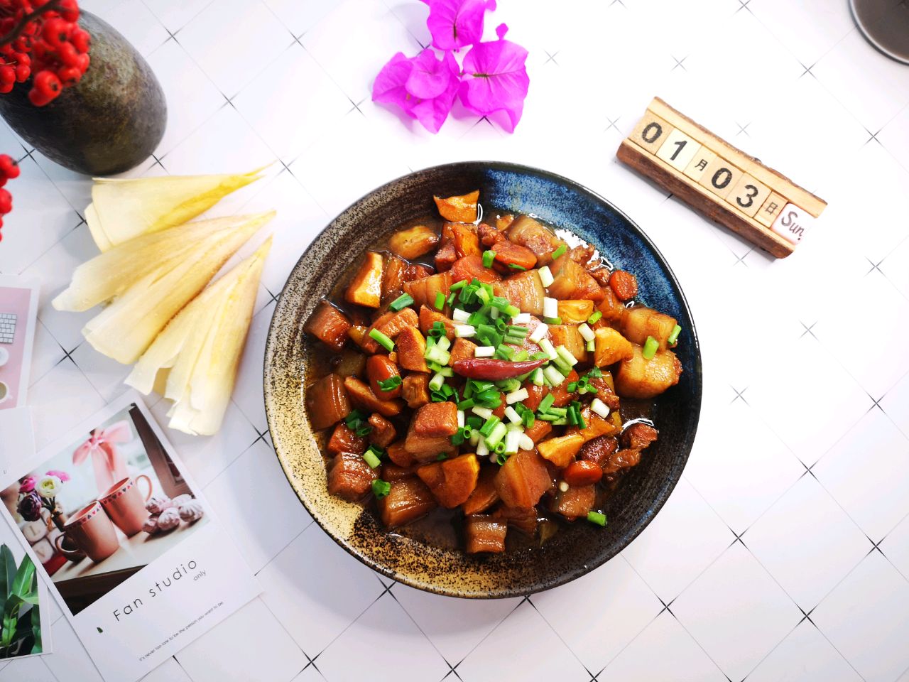 冬笋红烧肉