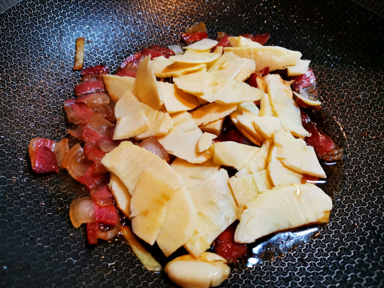冬笋腊肉
