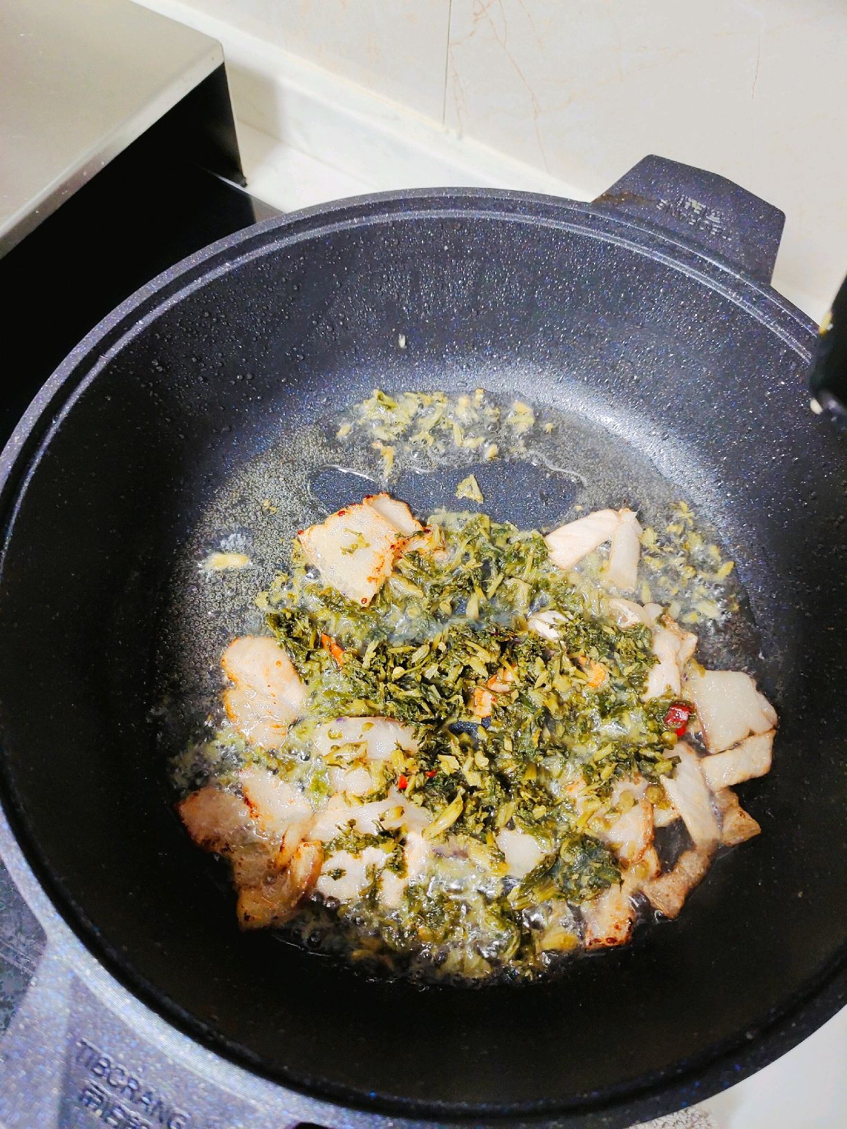 冬笋腌菜炒肉