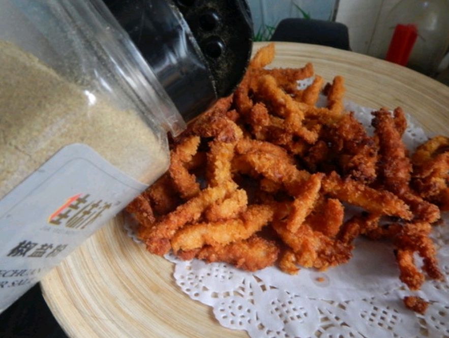 冬天必备零食—椒盐鸡柳