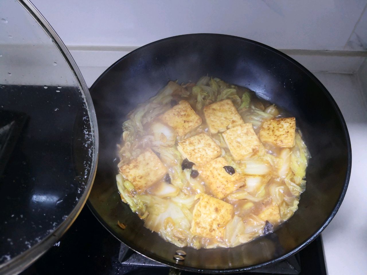 冬天吃点啥•白菜烧豆腐