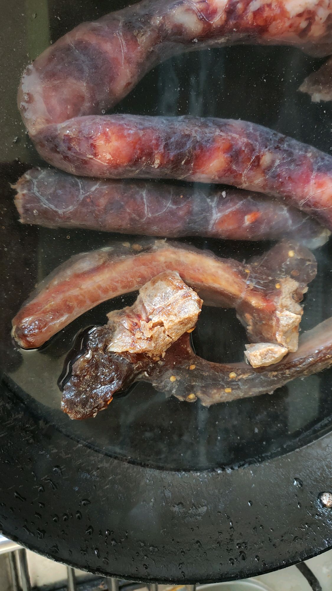 冬天的专属美食_腌酱排骨