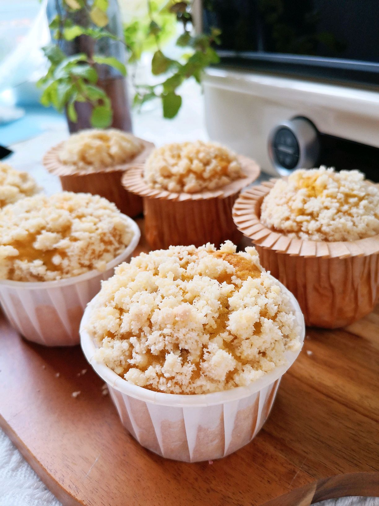 冬天就要充满热量的才好,南瓜栗子马芬