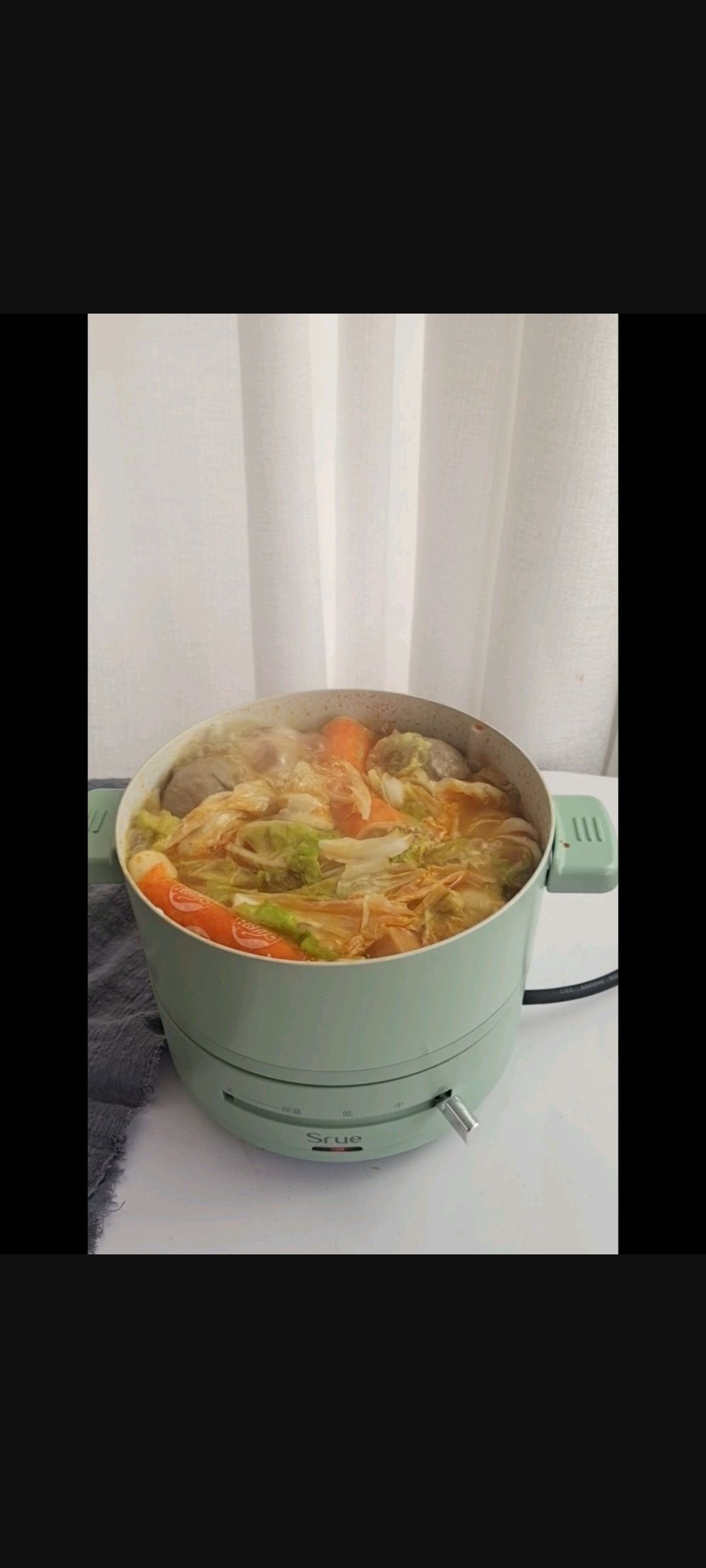 冬天唯有部队火锅让人暖暖的
