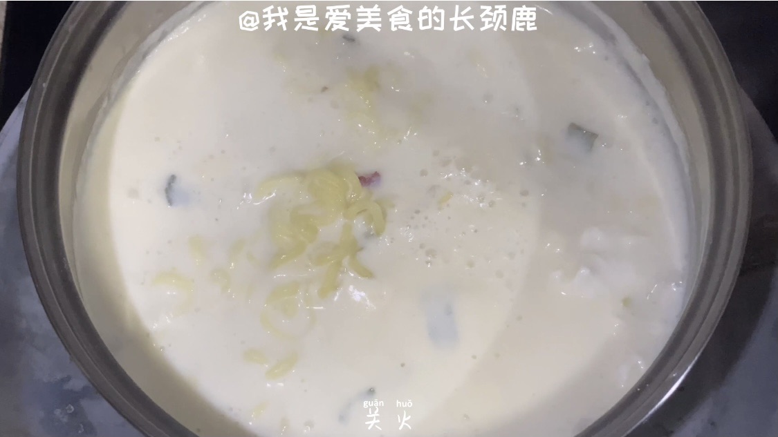 冬天最适合吃豆乳拉面了