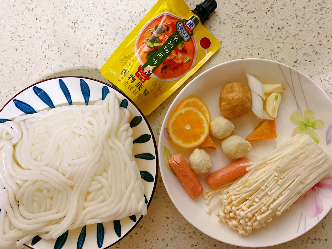 冬阴功土豆粉