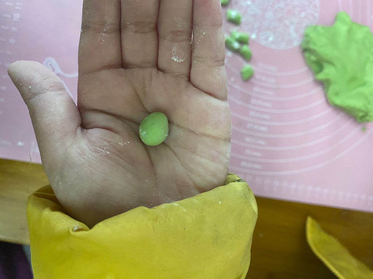 冬至的美好～彩色汤圆