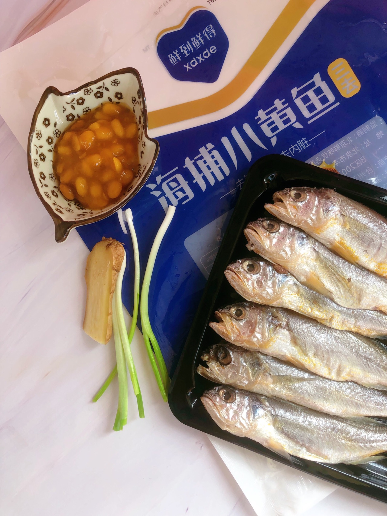 豆瓣酱焖小黄鱼