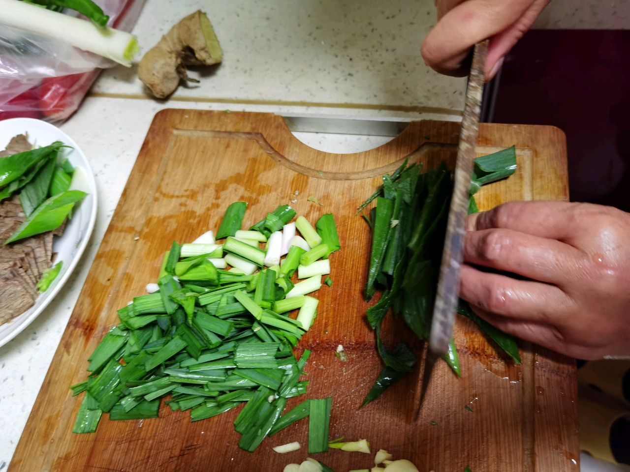 豆豉炒腊肉