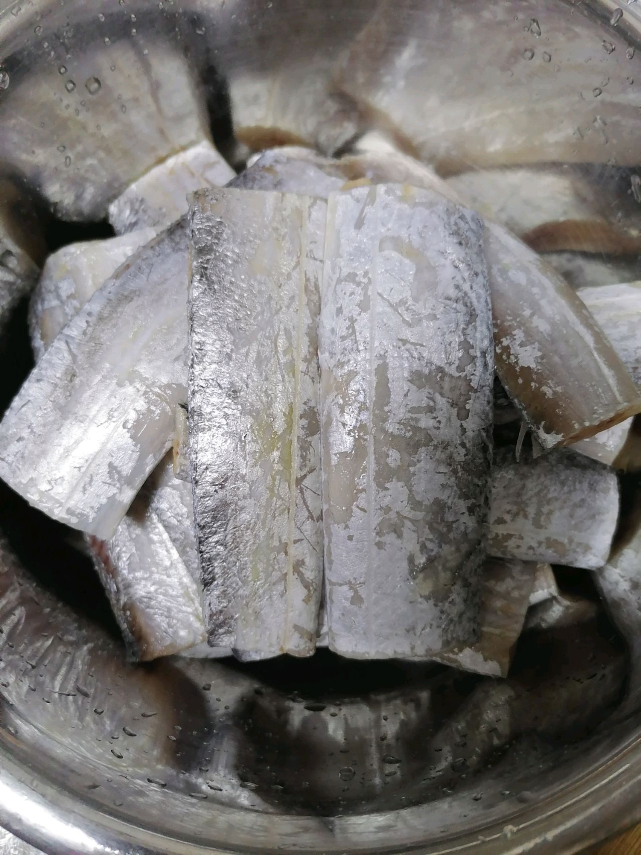 豆豉烧带鱼
