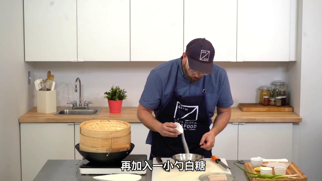 豆豉香蒸加拿大比目鱼