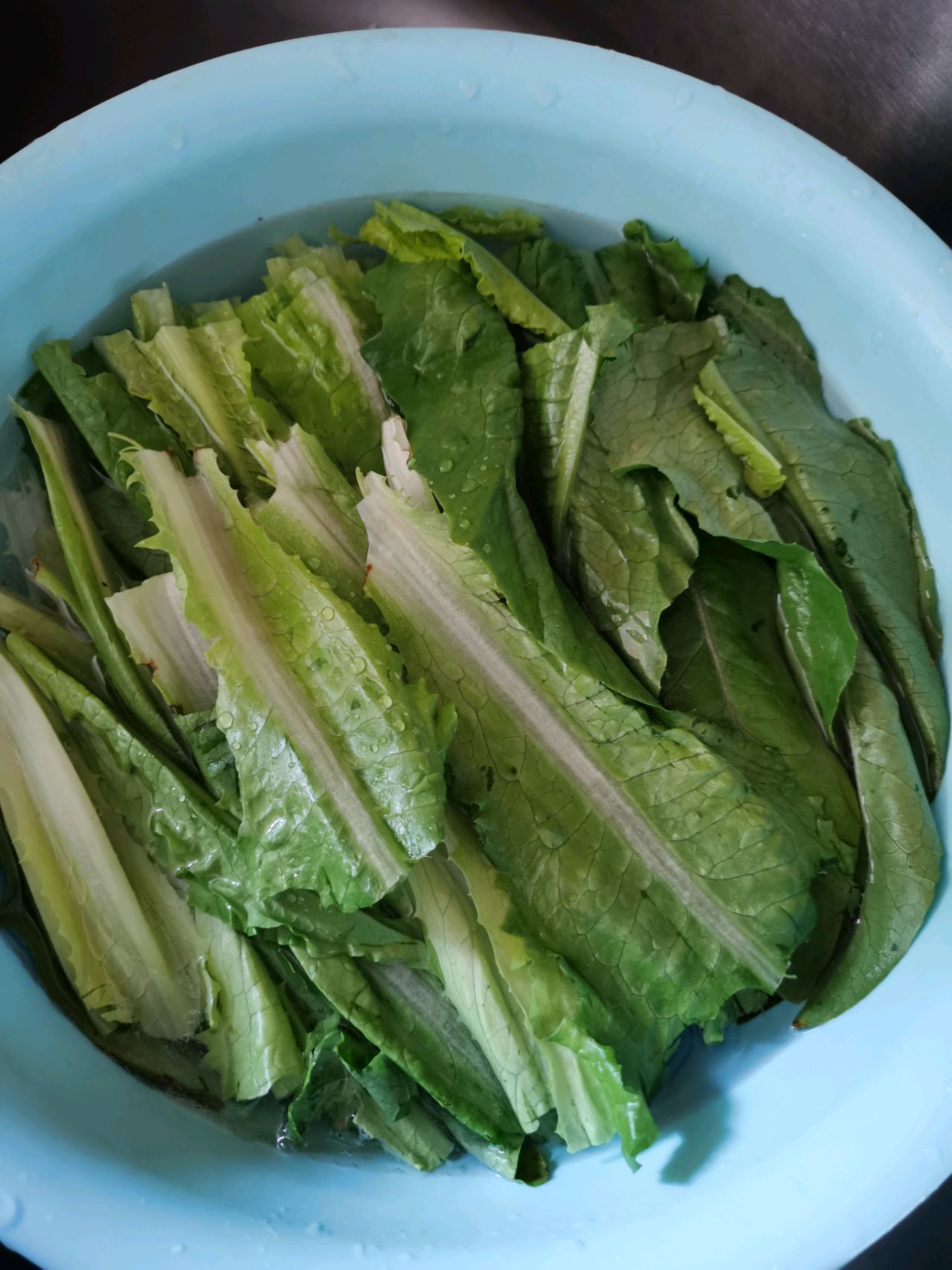 豆豉油麦菜