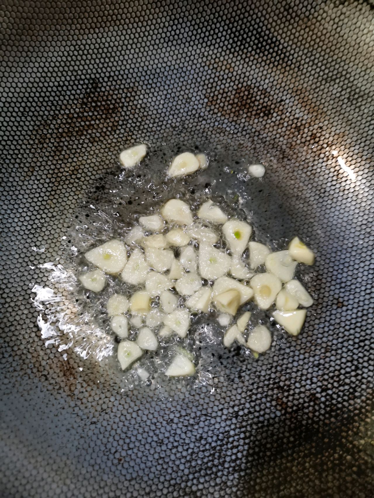 豆豉油麦菜