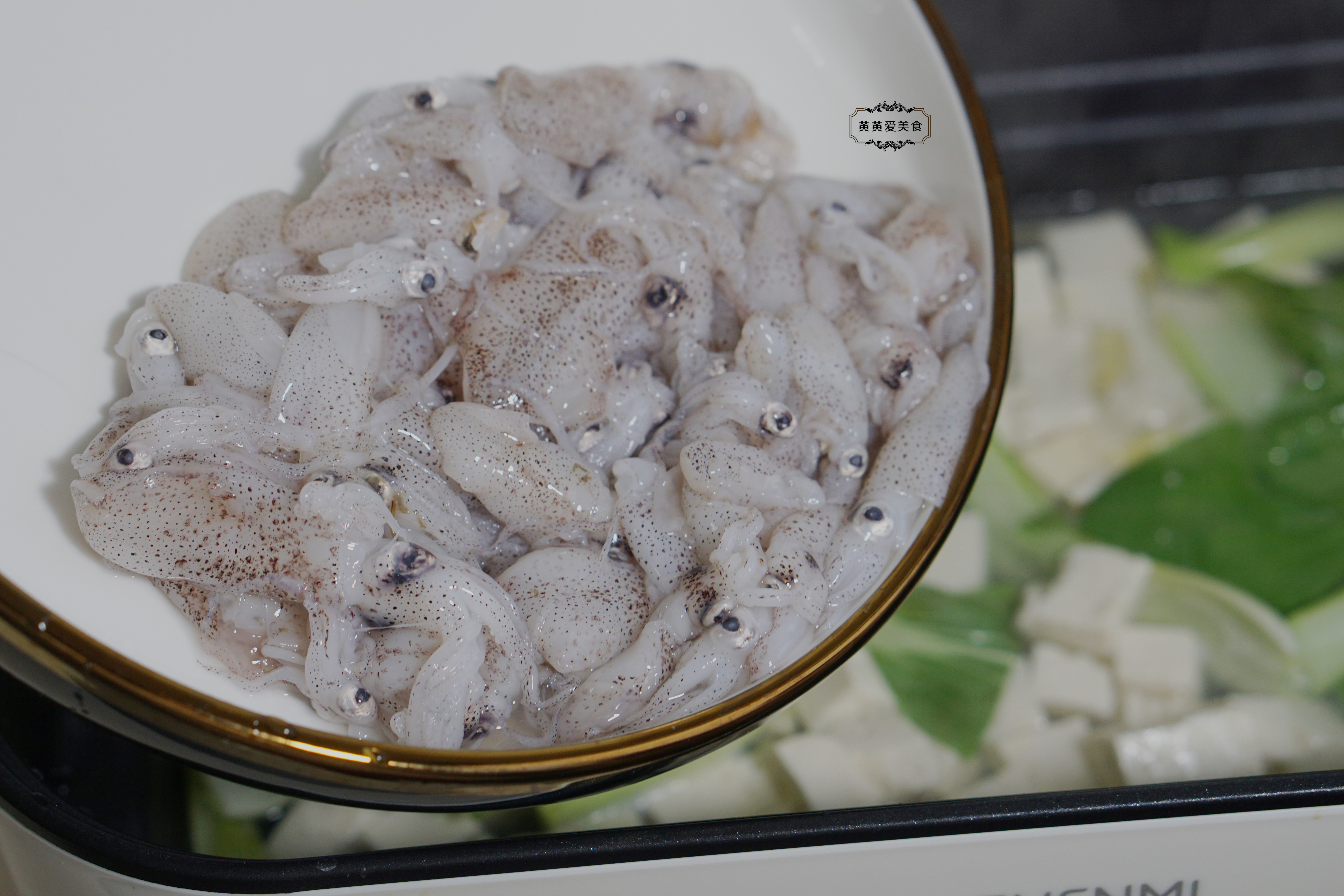 豆腐笔管鱼油菜汤