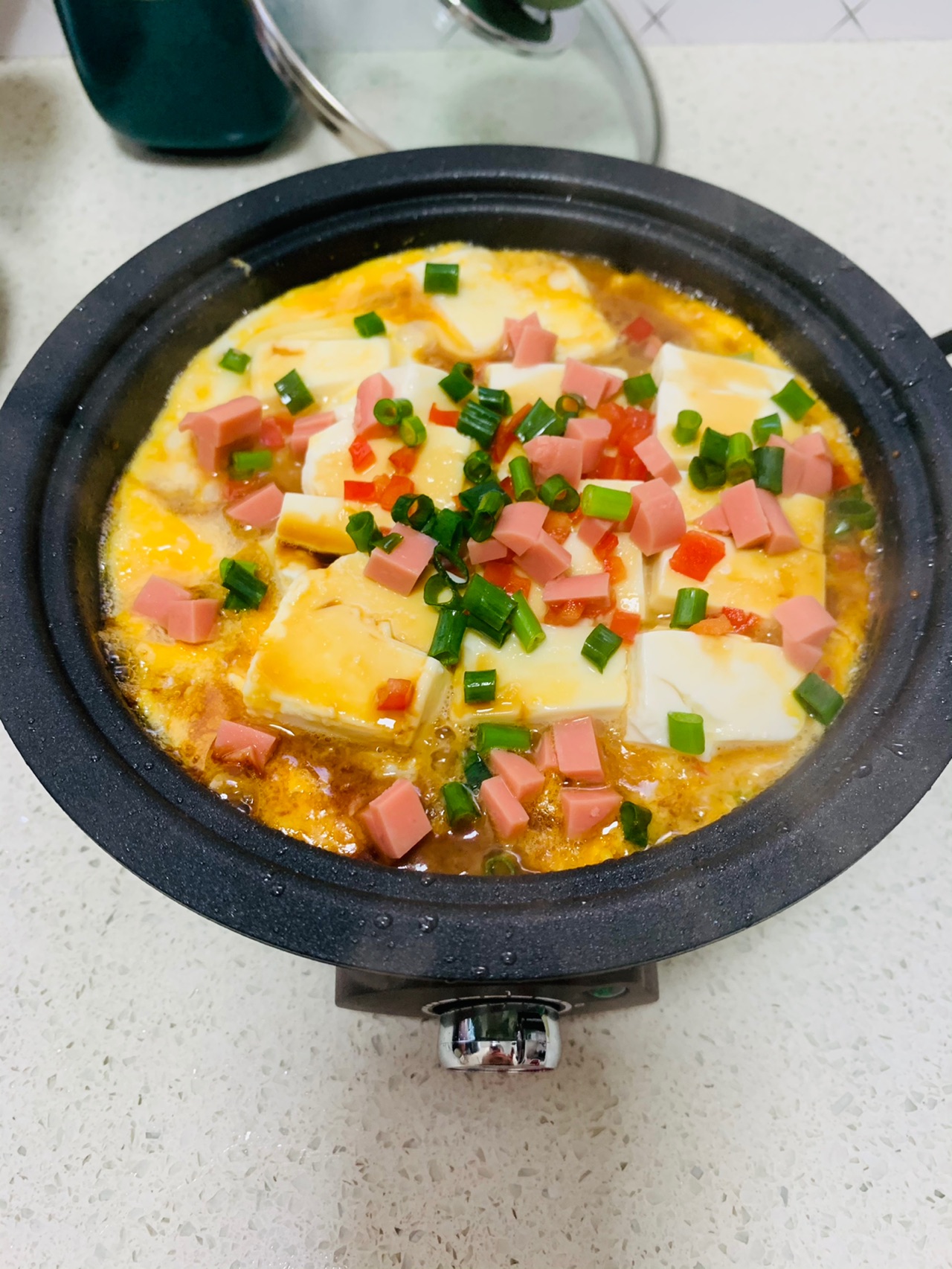 豆腐鸡蛋煲
