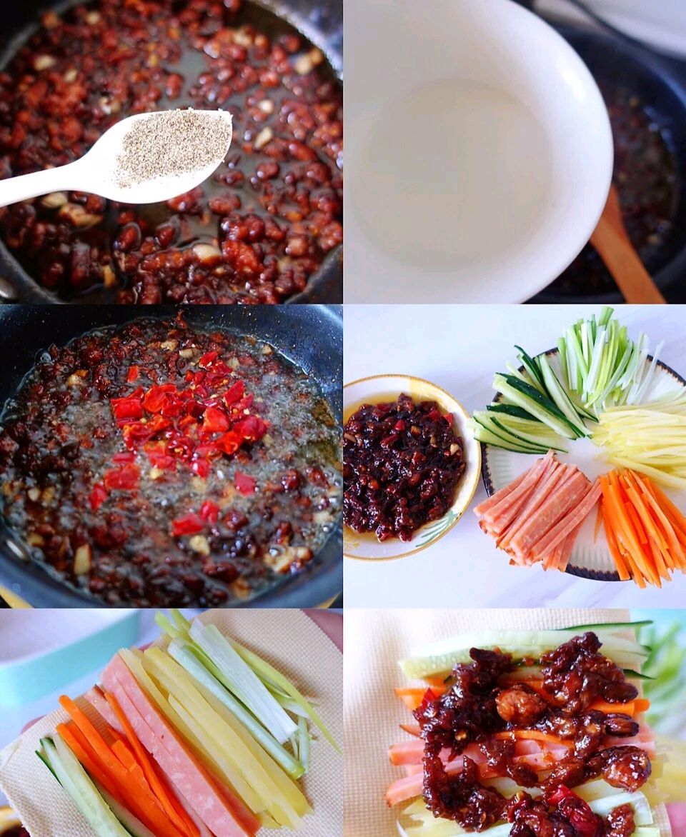 豆腐皮卷饼