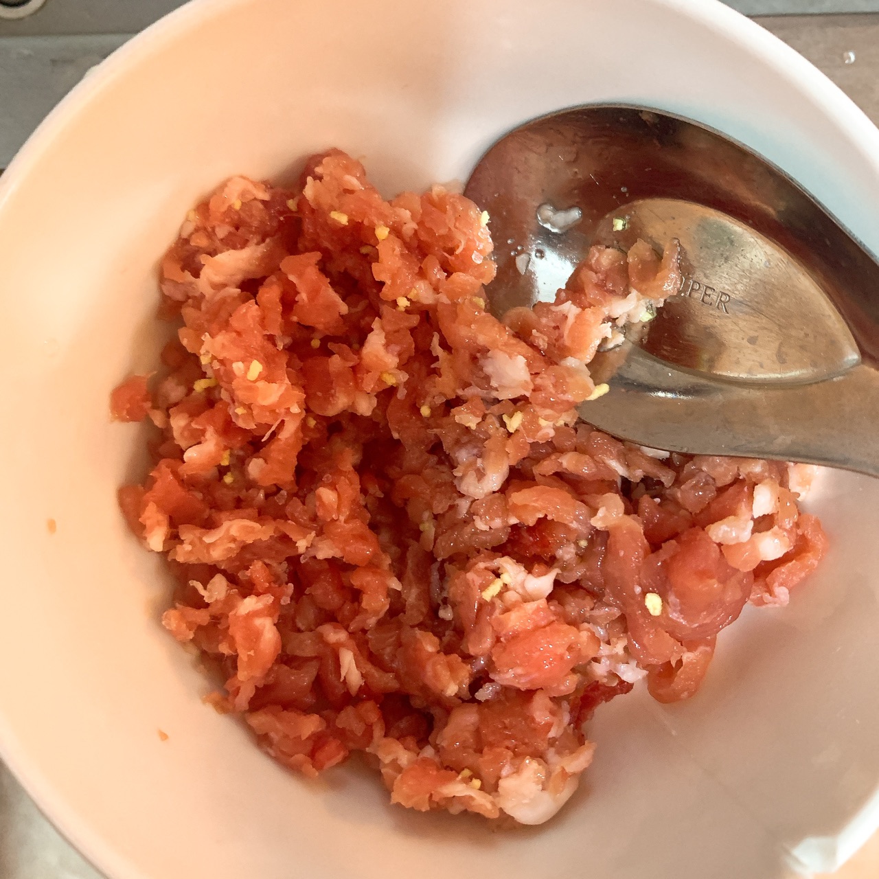 豆腐肉末冬菜汤
