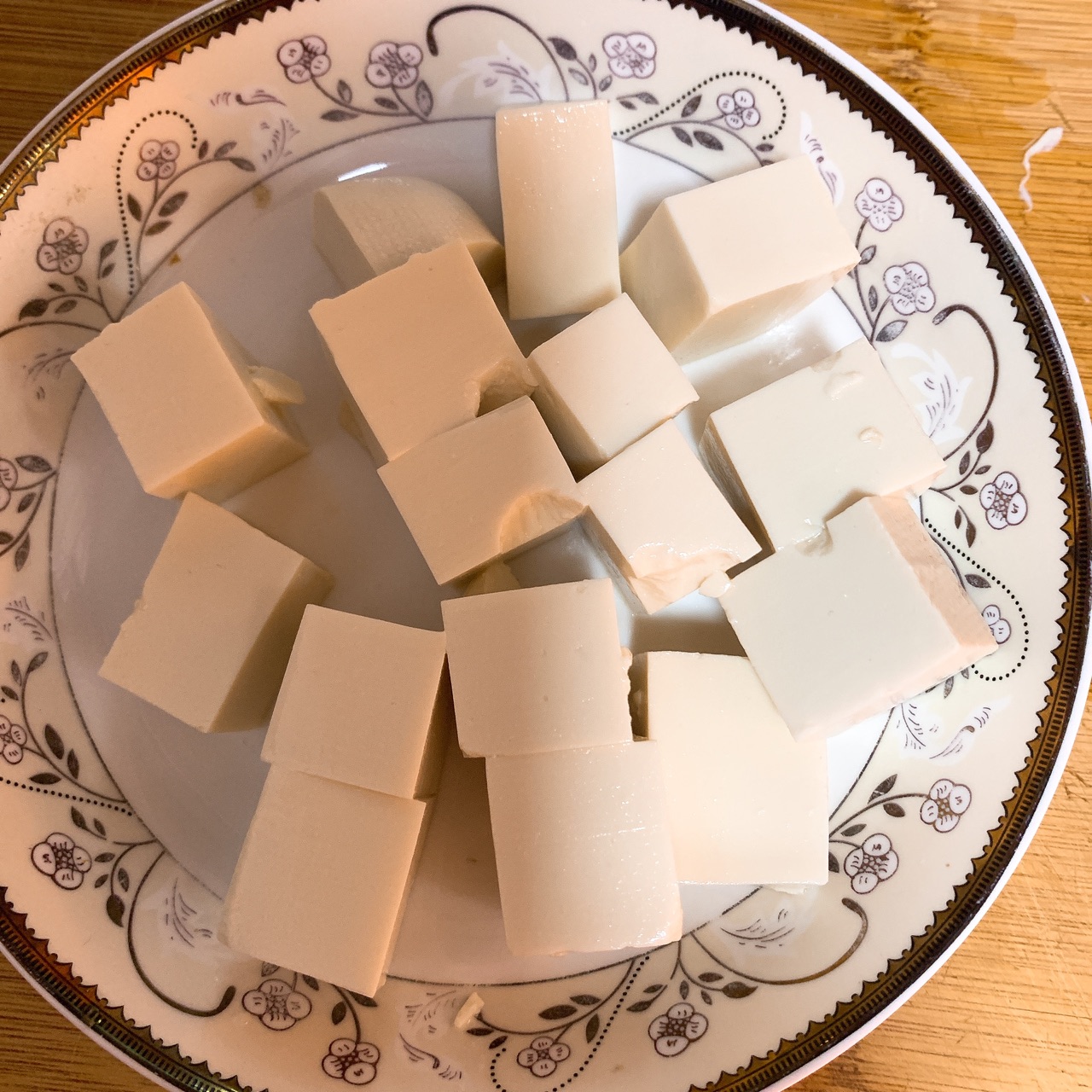 豆腐肉末冬菜汤