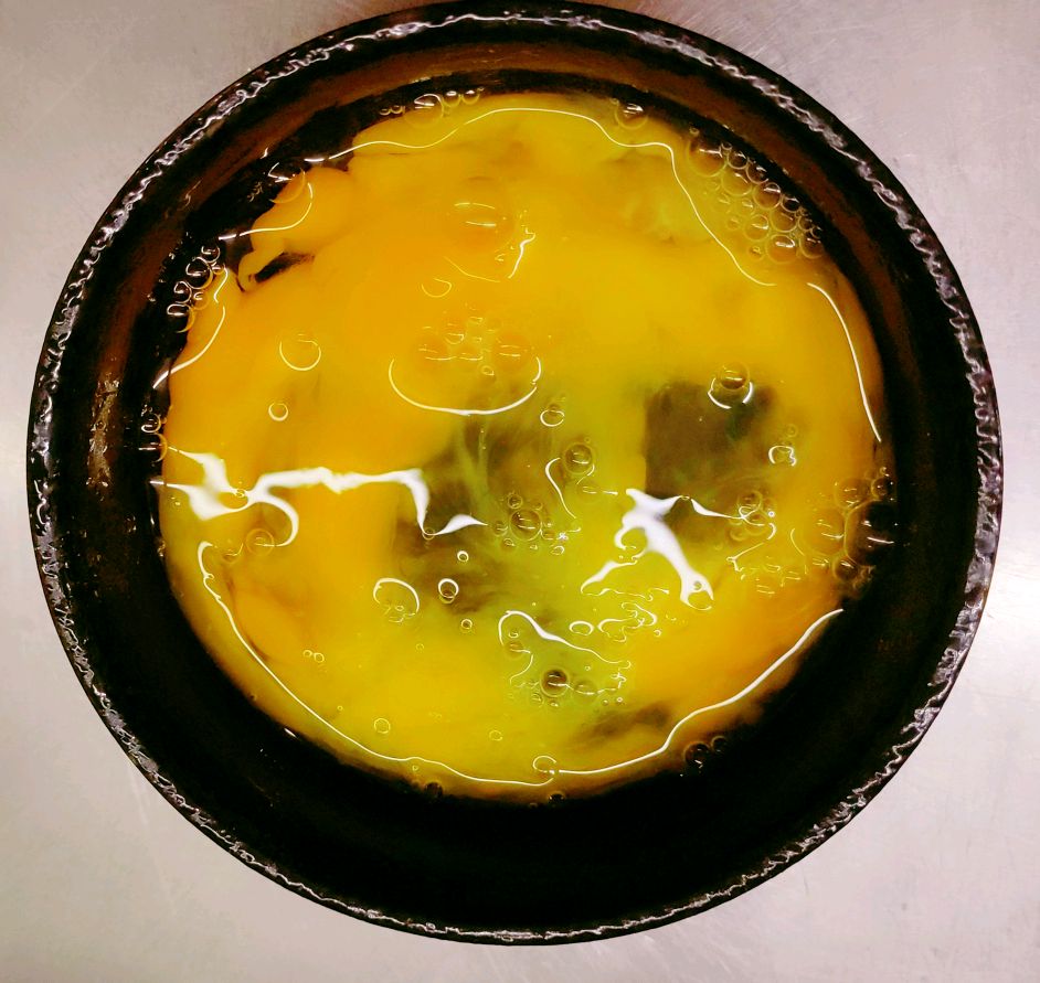 豆腐虾仁抱蛋