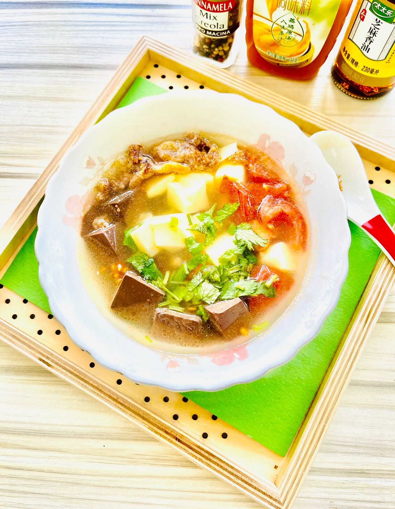 豆腐血汤