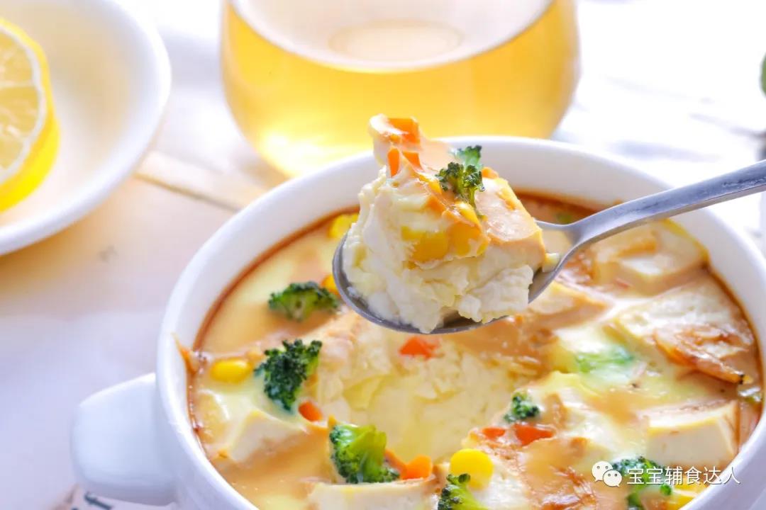 豆腐蒸蛋 宝宝辅食食谱