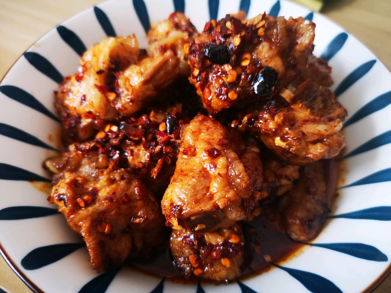 豆鼓辣椒蒸排骨