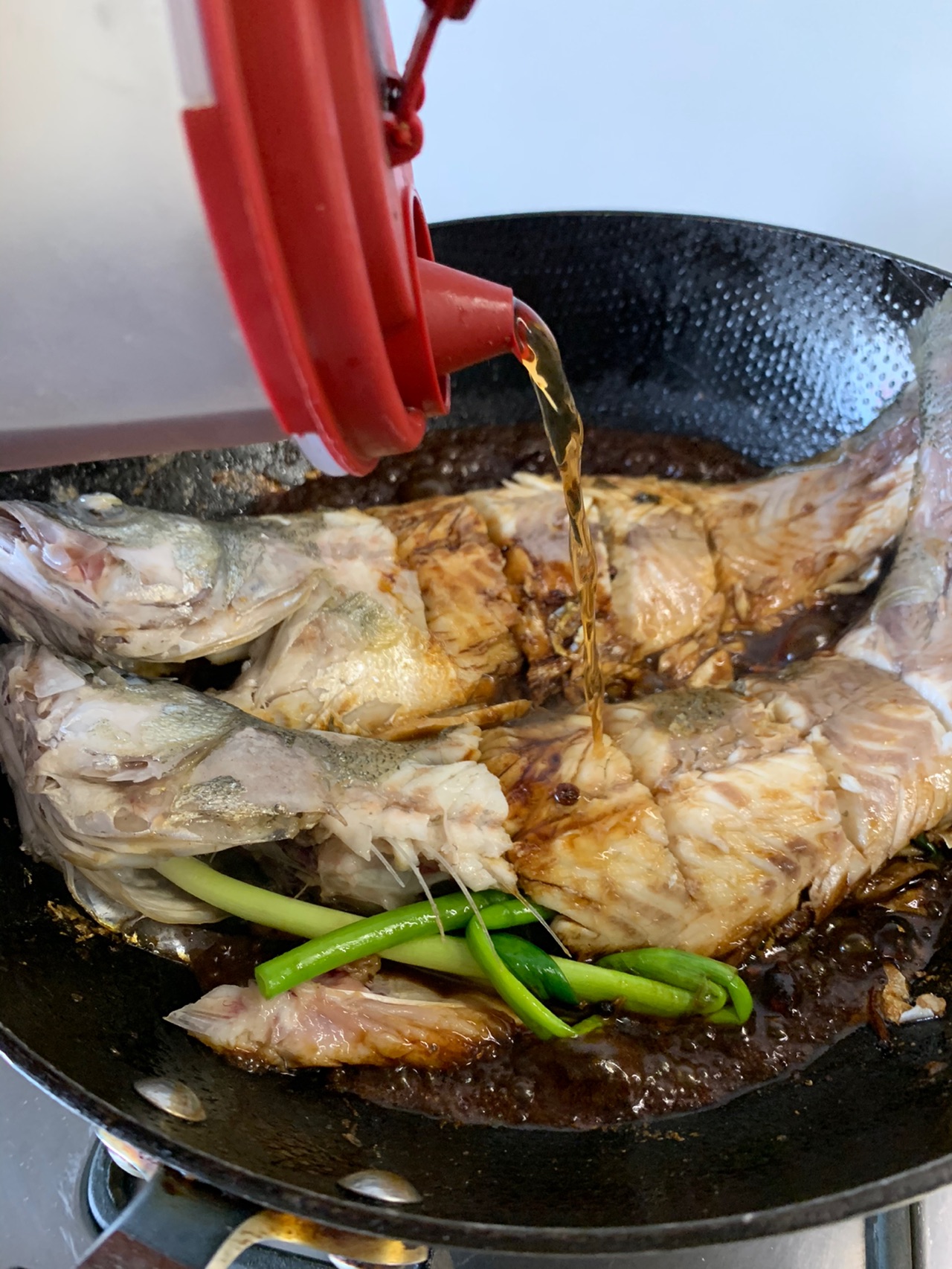 豆花炖鲈鱼