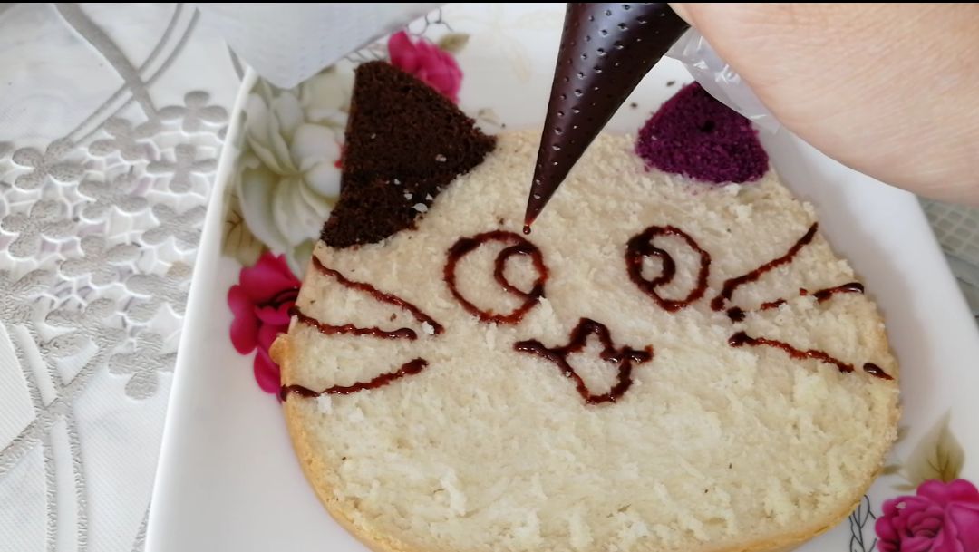 斗鸡眼三色猫咪