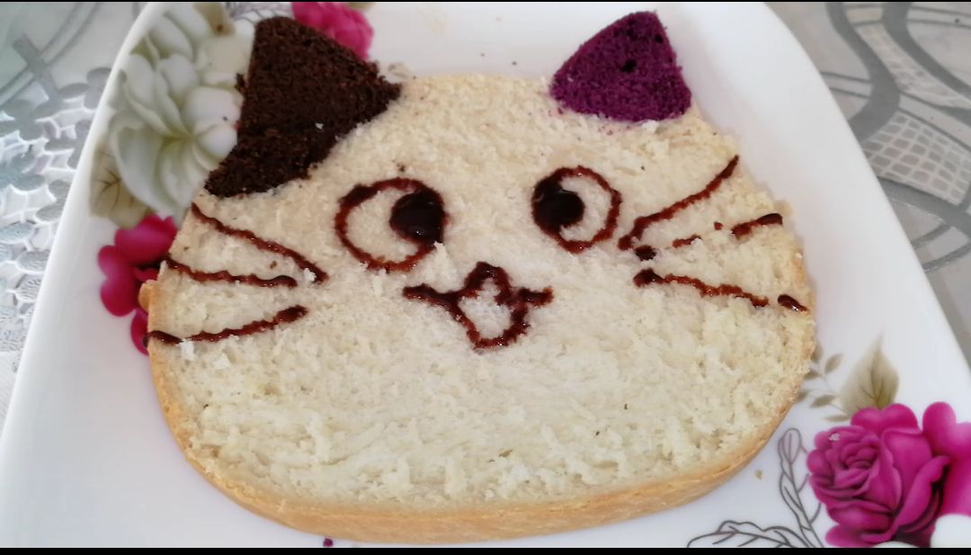 斗鸡眼三色猫咪
