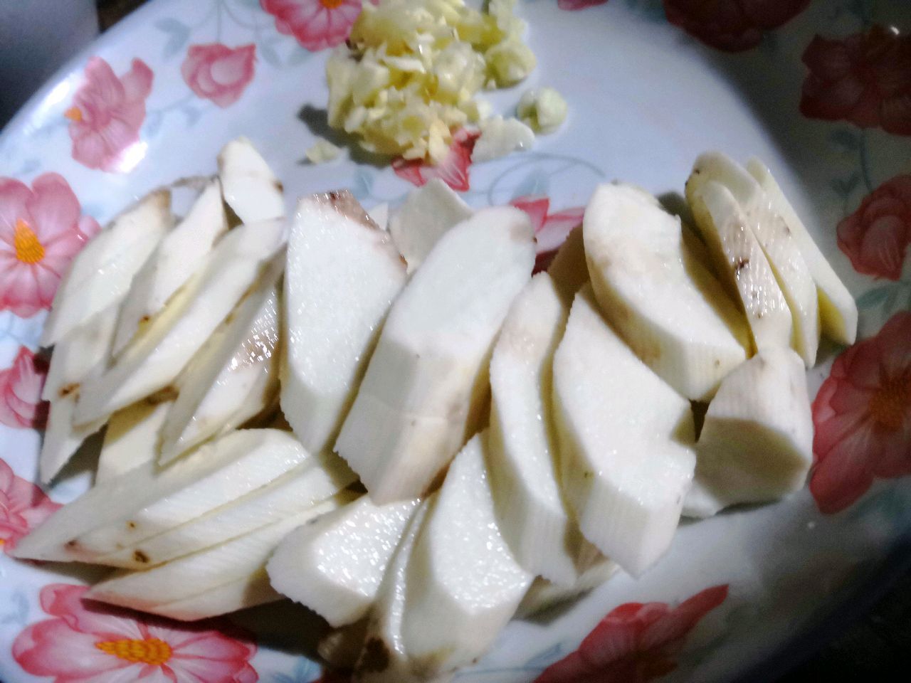豆角炒山药