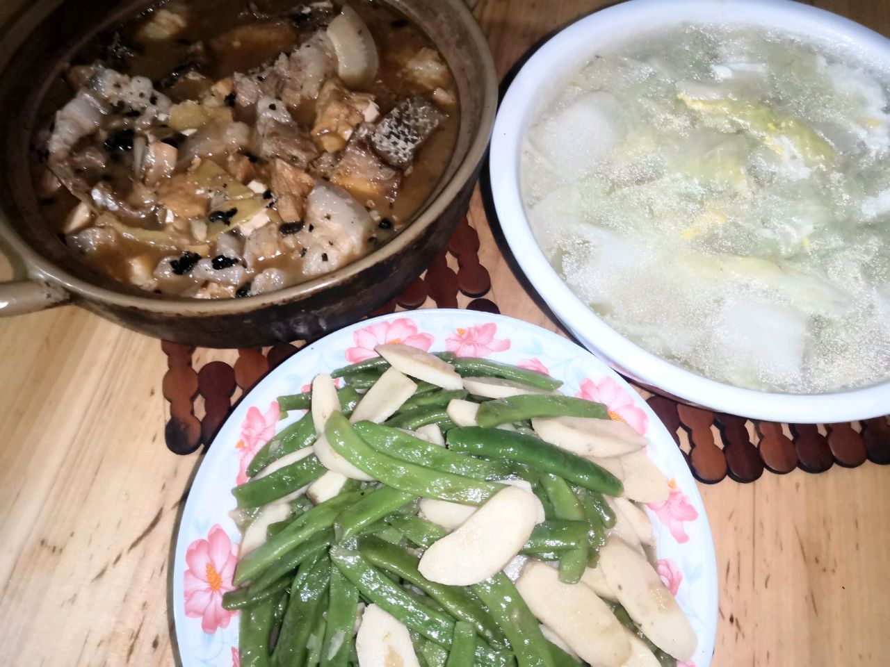 豆角炒山药