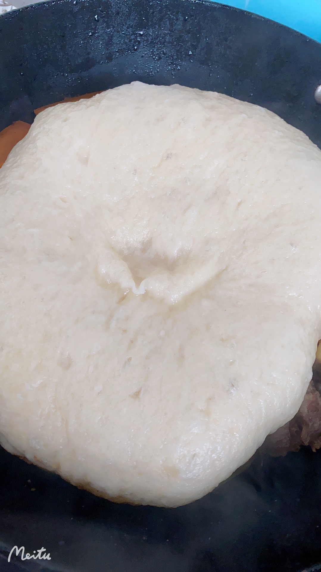 豆角烀饼——发面版
