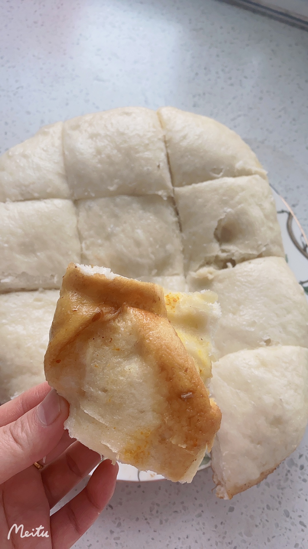 豆角烀饼——发面版