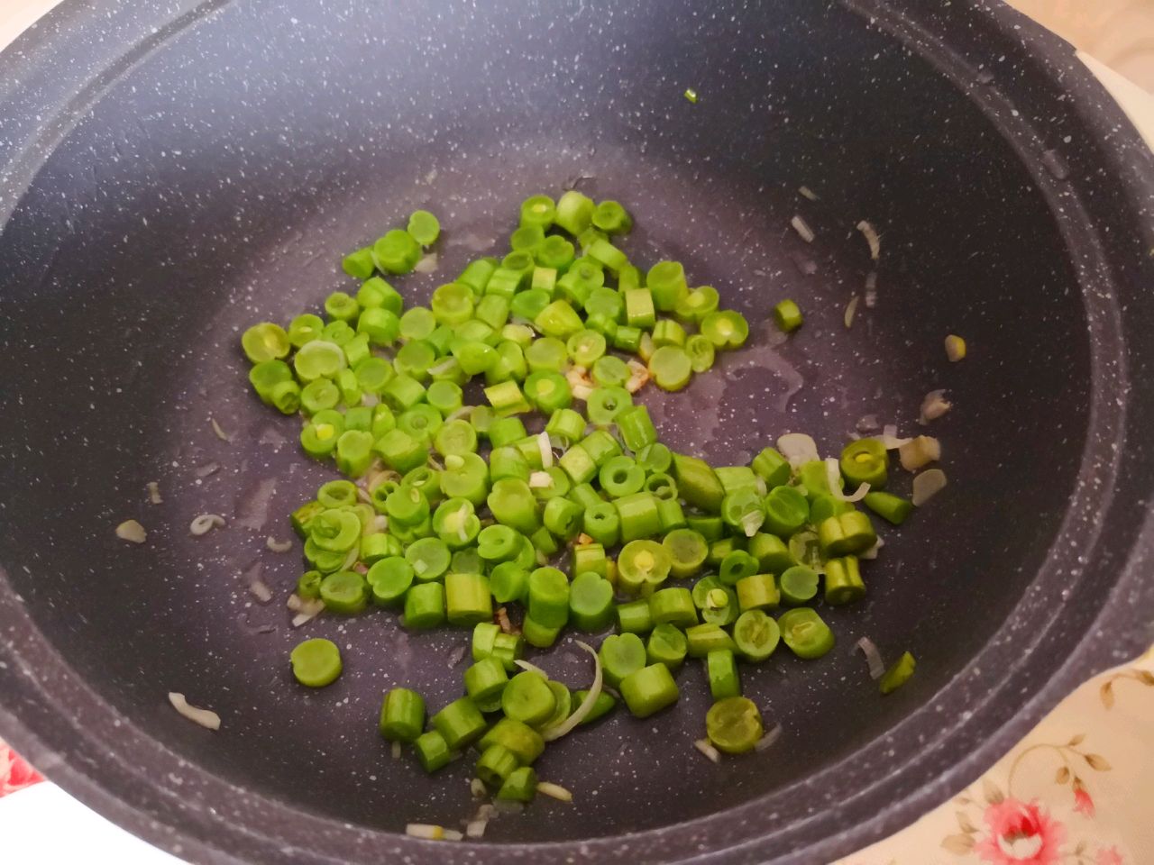 豆角鸡蛋面