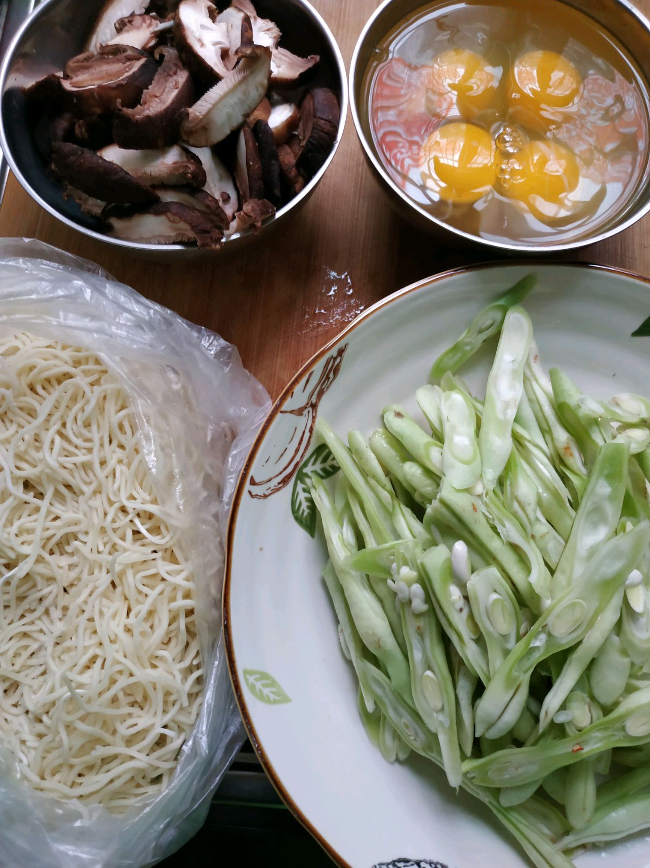 豆角焖面