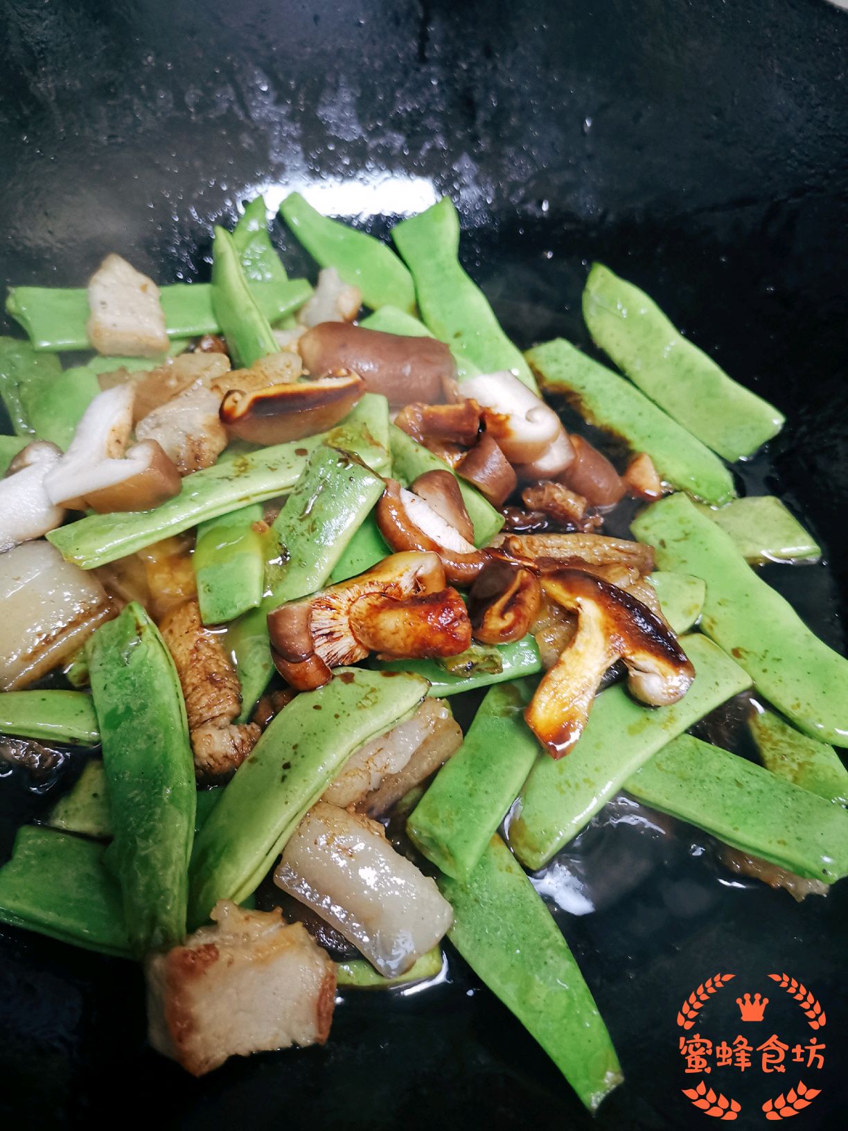 豆角烧肉